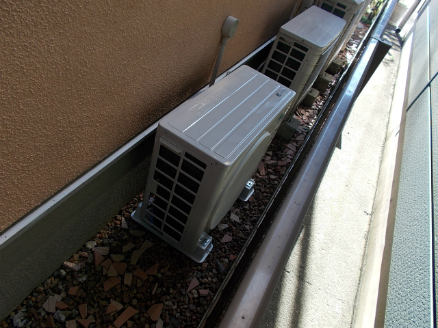 新設 ダイキン PAC-40RV 室外機